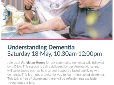 Understanding Dementia Talk at Athelstan House